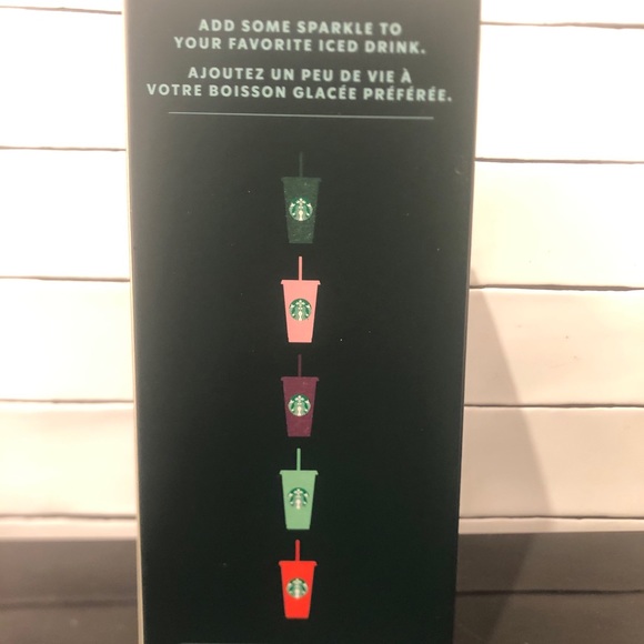 Starbucks Holiday ‘20 Limited Ed Reusable Cold Set - Picture 3 of 5
